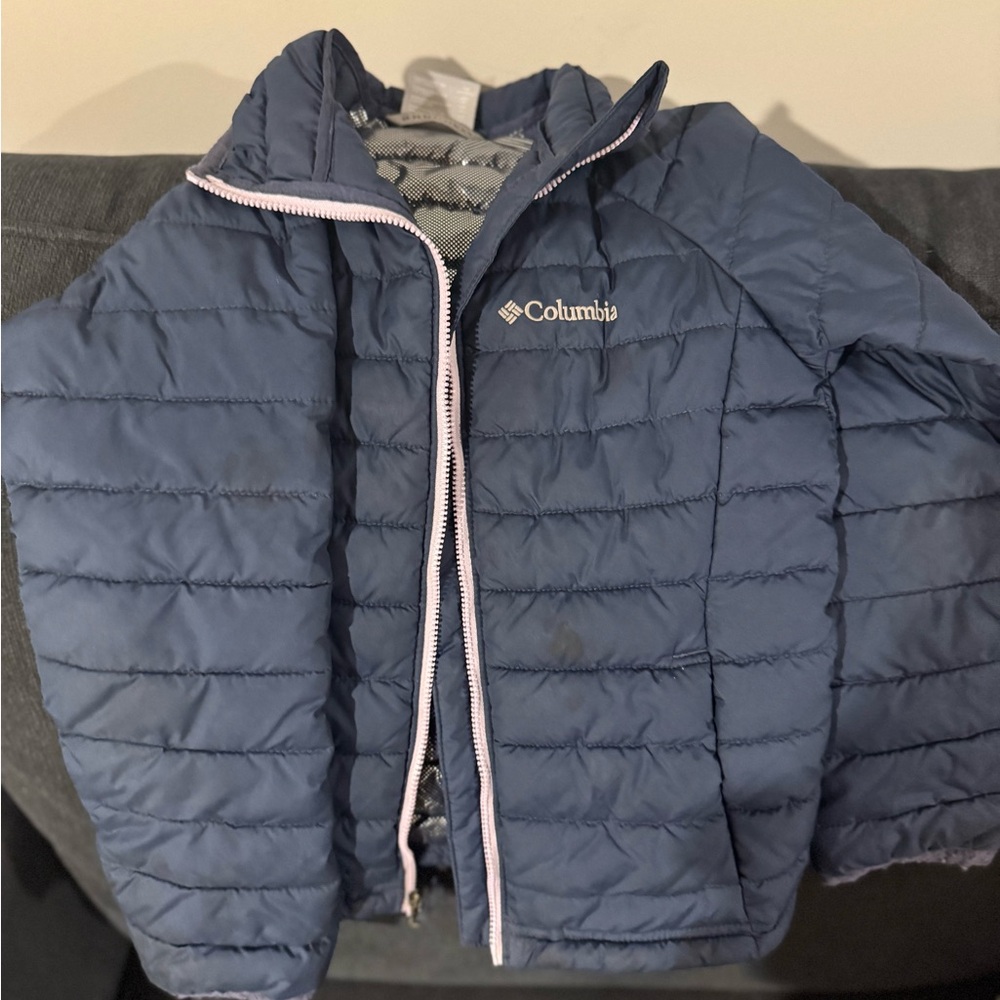 Columbia Kids Navy Puffer Jacket